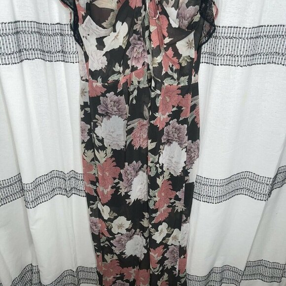 WE ARE KINDRED x FREE PEOPLE Floral Jumpsuit Black - Picture 11 of 12